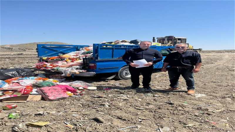 معدوم‌سازی بیش از ۲۵۰۰ کیلوگرم مواد غذایی تاریخ‌گذشته و غیرمجاز در سلماس
