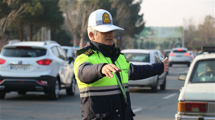 اعمال محدودیت‌های ترافیکی در باغ رضوان ارومیه در روز اربعین